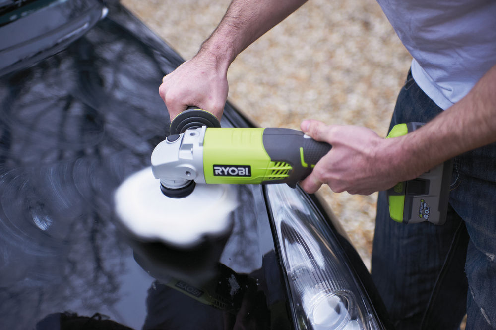 Углошлифмашина RYOBI R18AG-0 (без батареи) система ONE +