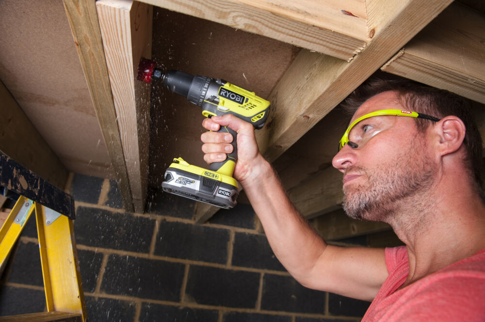 Дрель-шуруповерт RYOBI R18DD3-115S система ONE +