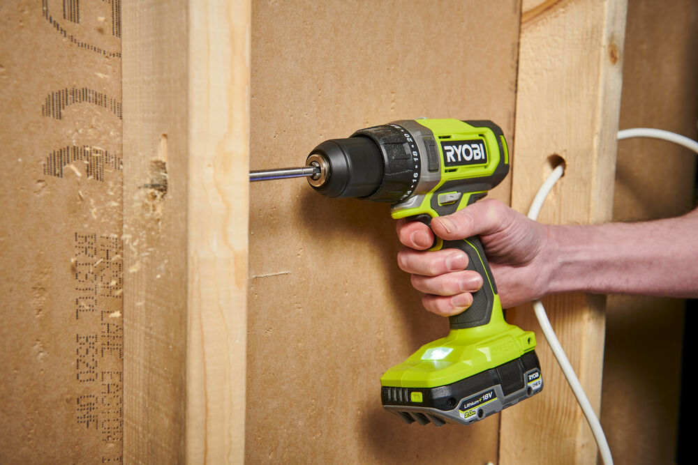 Дрель-шуруповерт RYOBI RDD18-0 (без батареи) система ONE +