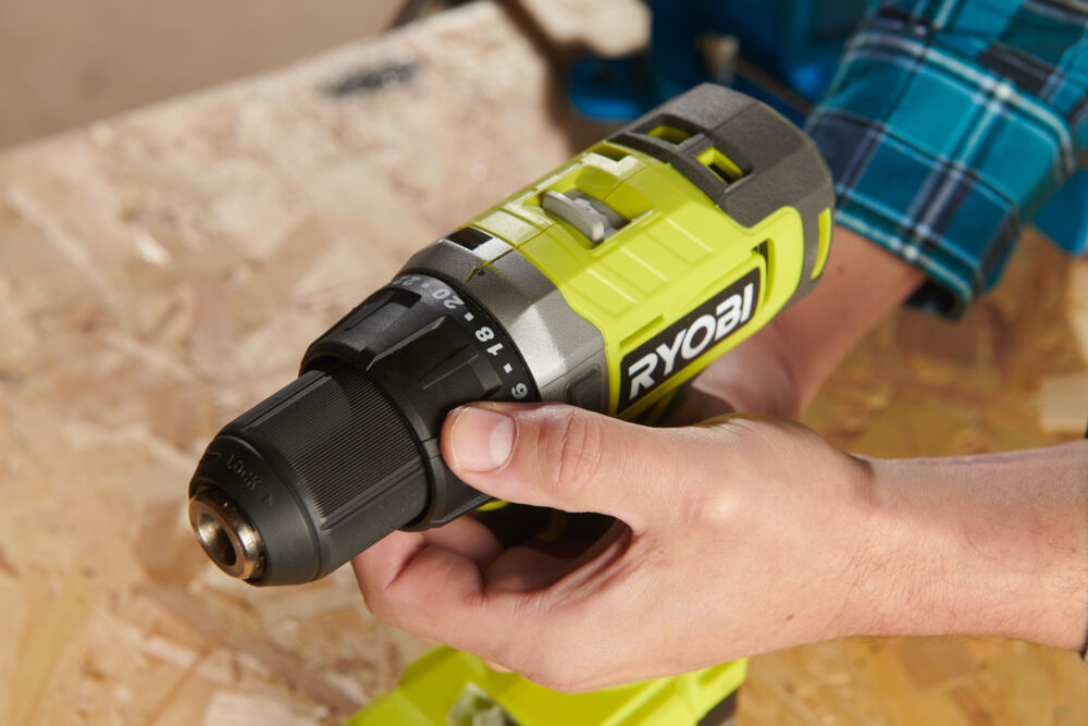 Дрель-шуруповерт RYOBI RDD18-0 (без батареи) система ONE +