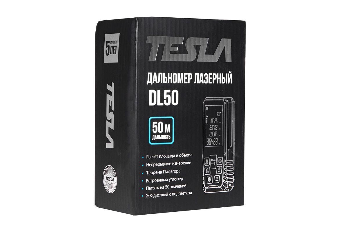 Дальномер лазерный TESLA DL50