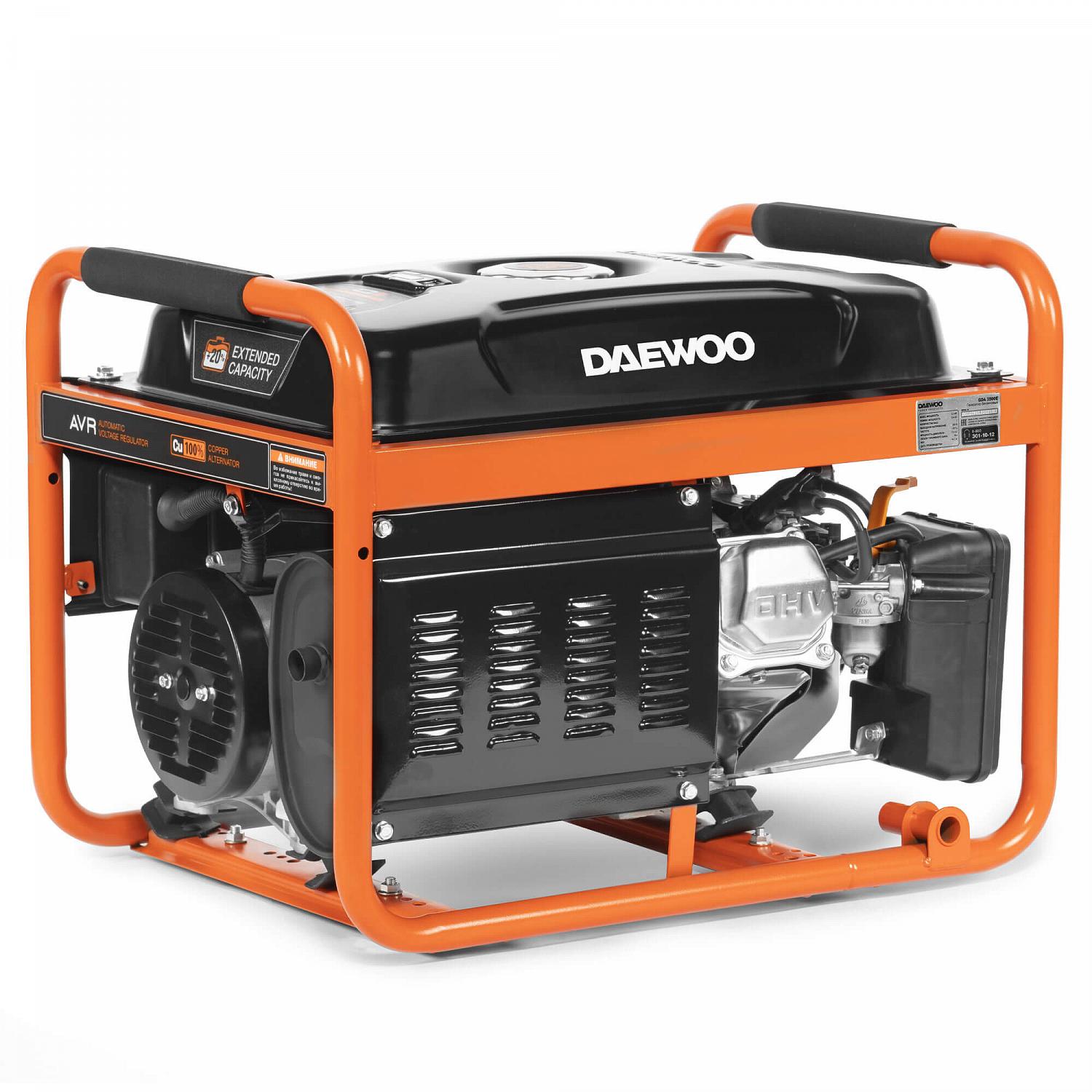 Генератор бензиновый DAEWOO GDA 3500E