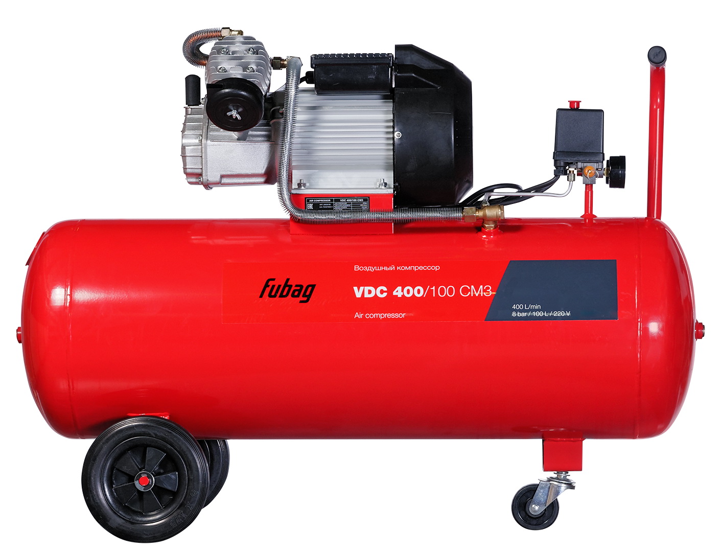 Компрессор масляный коаксиальный FUBAG VDС 400/100 CM3
