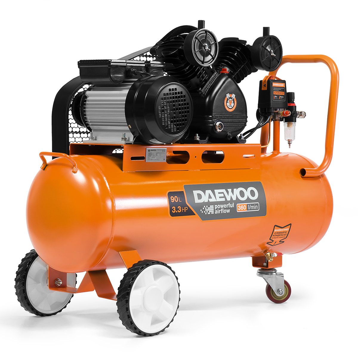 Компрессор масляный ременной DAEWOO DAC 90B