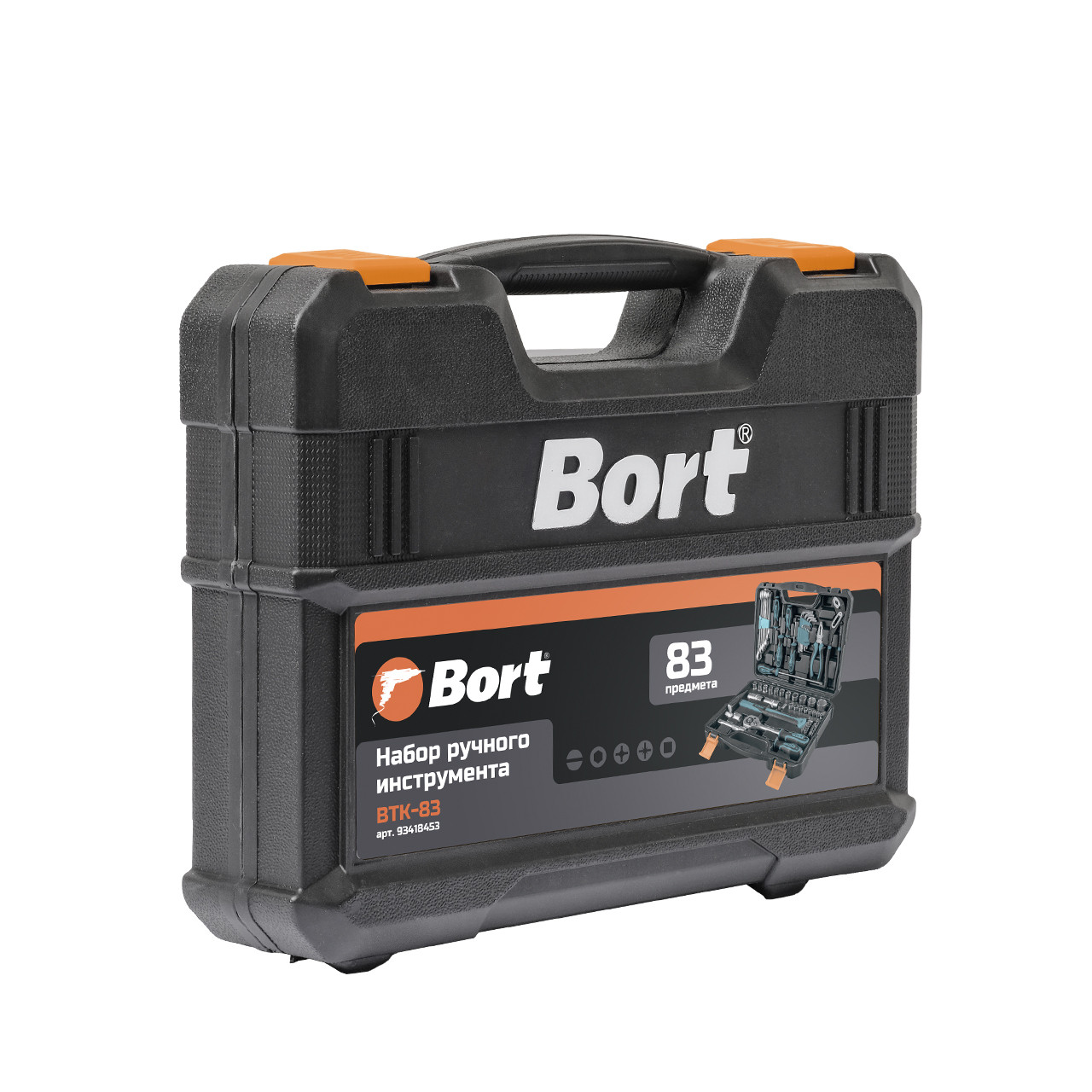 Набор ручного инструмента Bort BTK-83