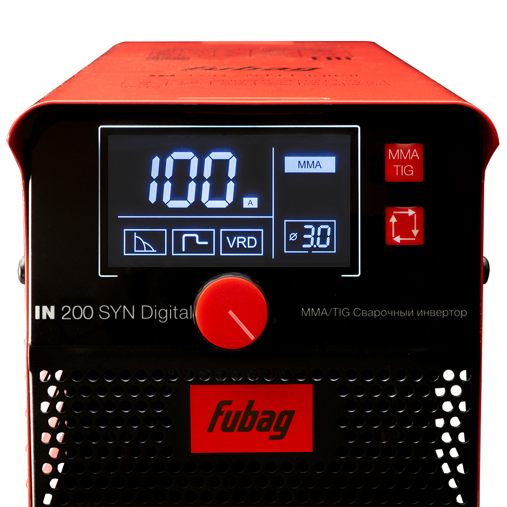 Инвертор сварочный FUBAG IN 200 SYN Digital