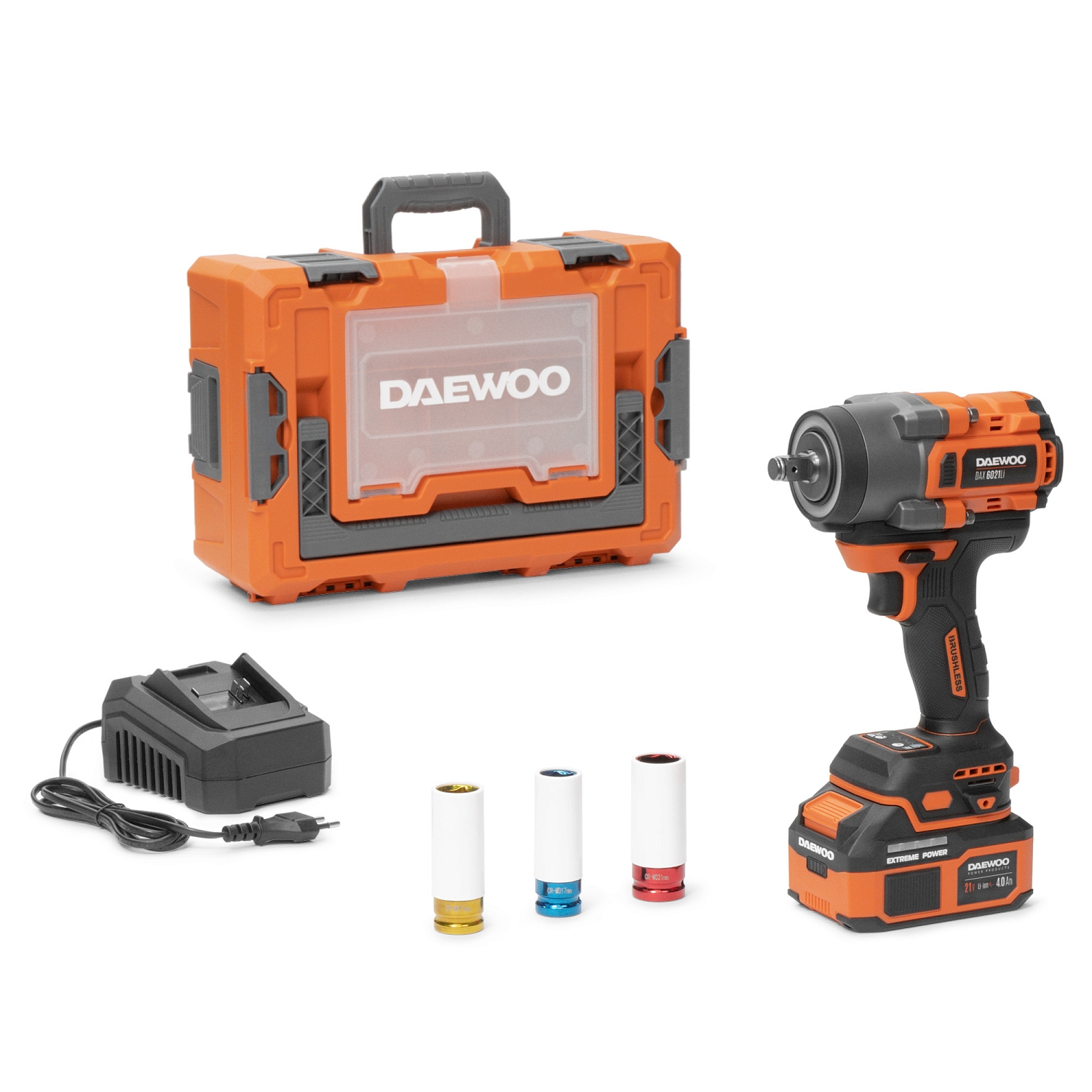 Гайковерт аккумуляторный DAEWOO DAX 6021Li SET