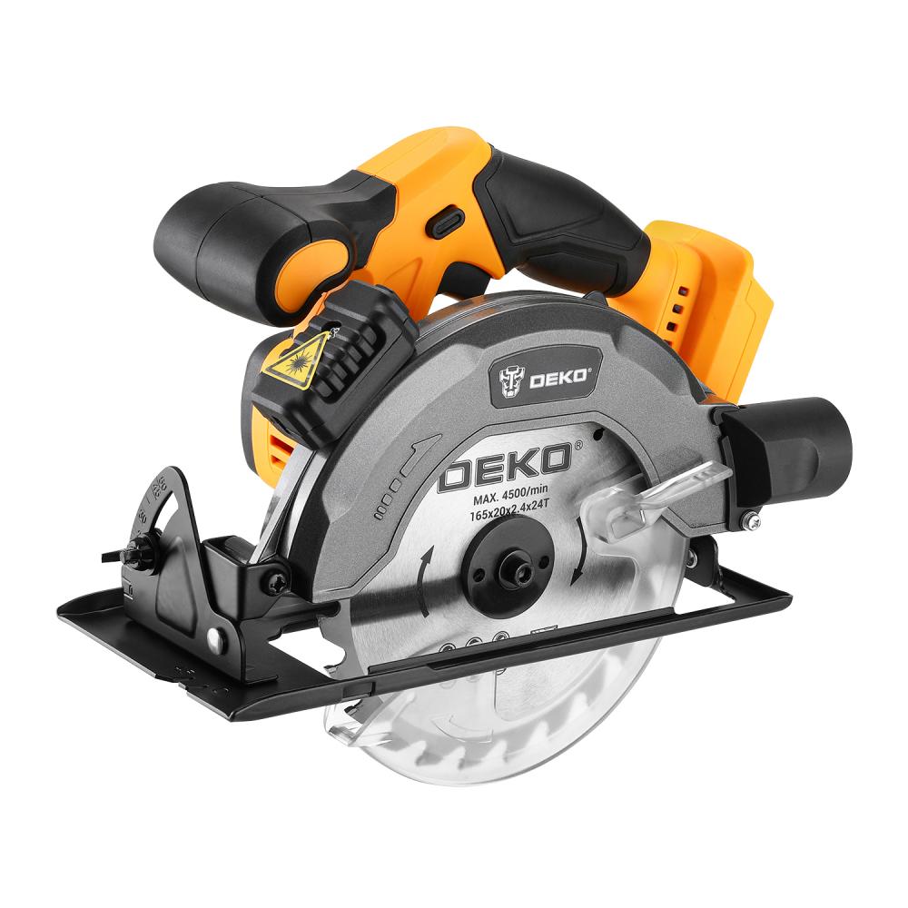 Пила циркулярная аккумуляторная DEKO DKCS20V