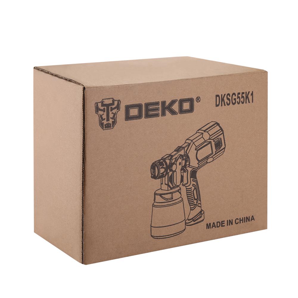 Краскопульт электрический DEKO DKSG55K1 HVLP