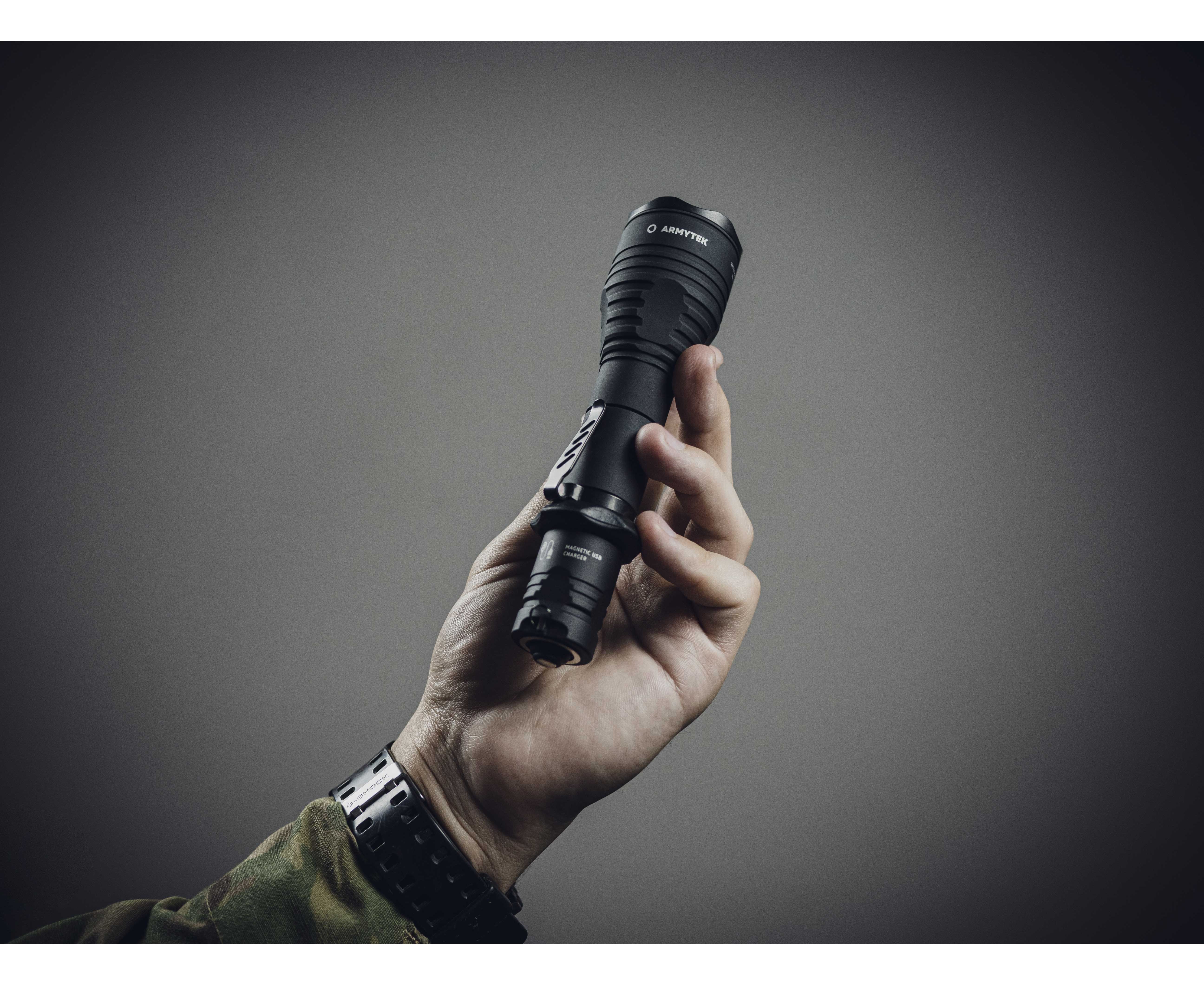 Фонарь Armytek Viking Pro Magnet USB Теплый
