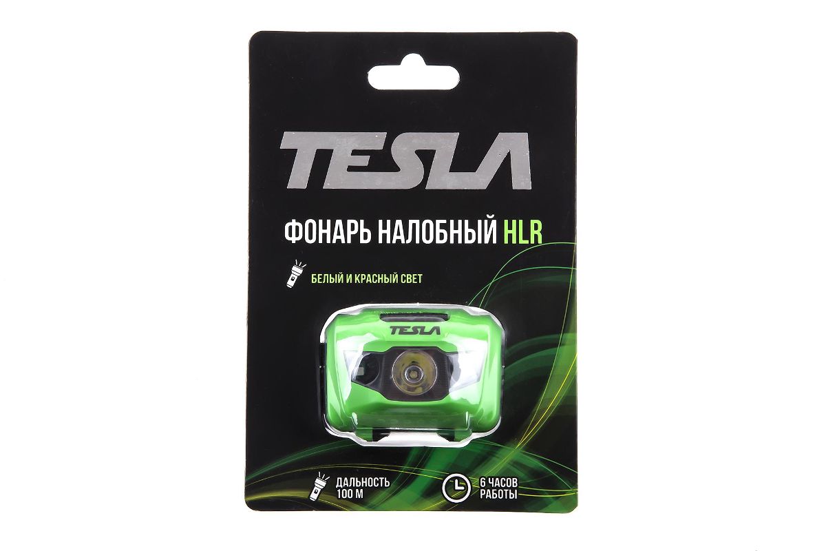 Фонарь налобный TESLA HLR