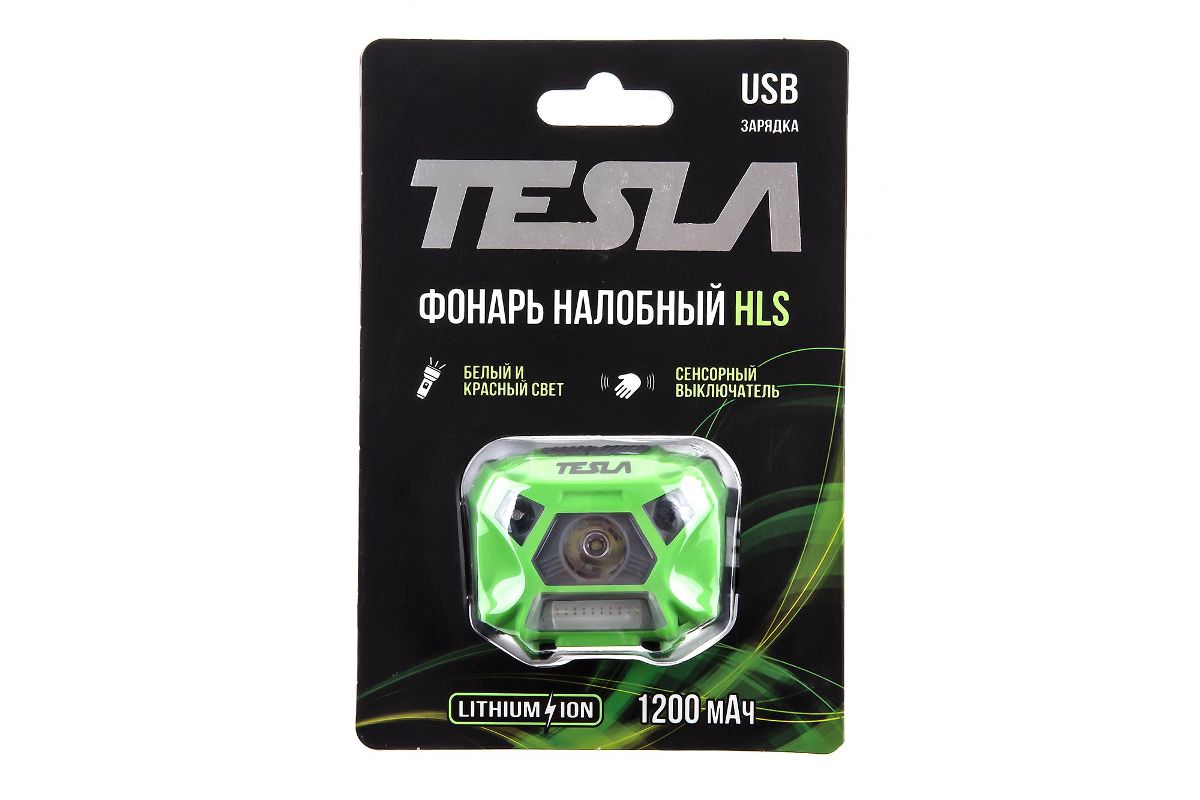Фонарь налобный TESLA HLS