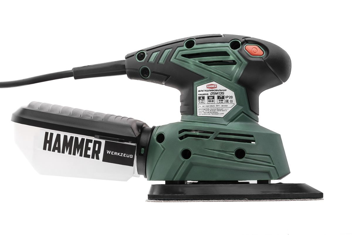 Дельташлифовальная машина Hammer DSM135