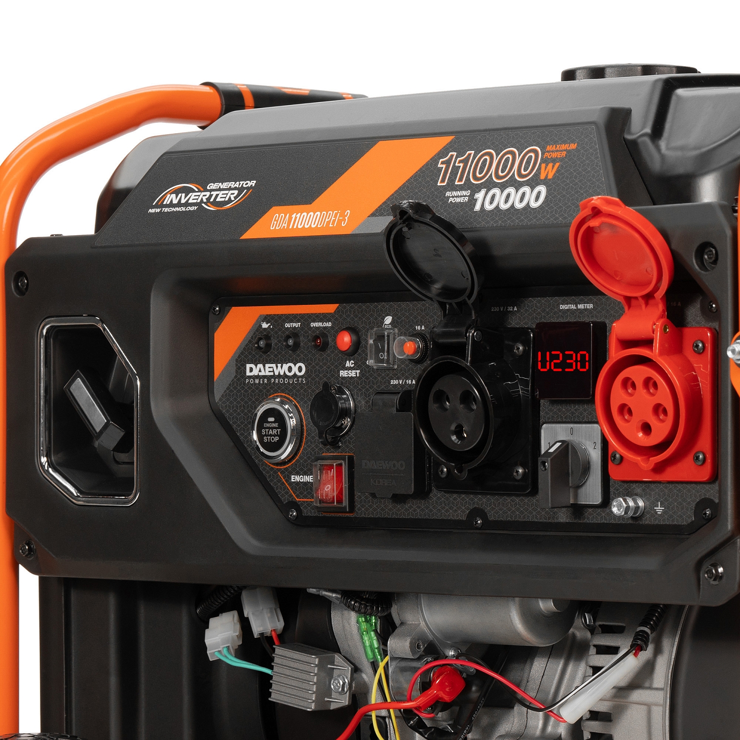 Генератор бензиновый инверторный DAEWOO GDA 11000DPEi-3