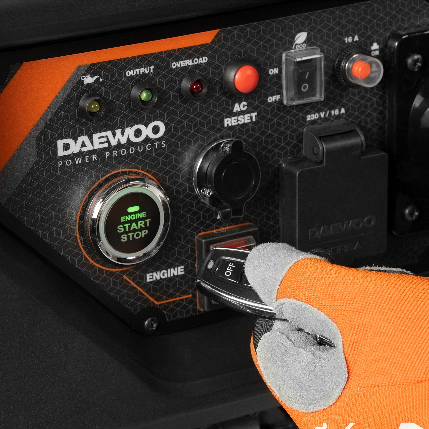 Генератор бензиновый инверторный DAEWOO GDA 11000DPEi-3
