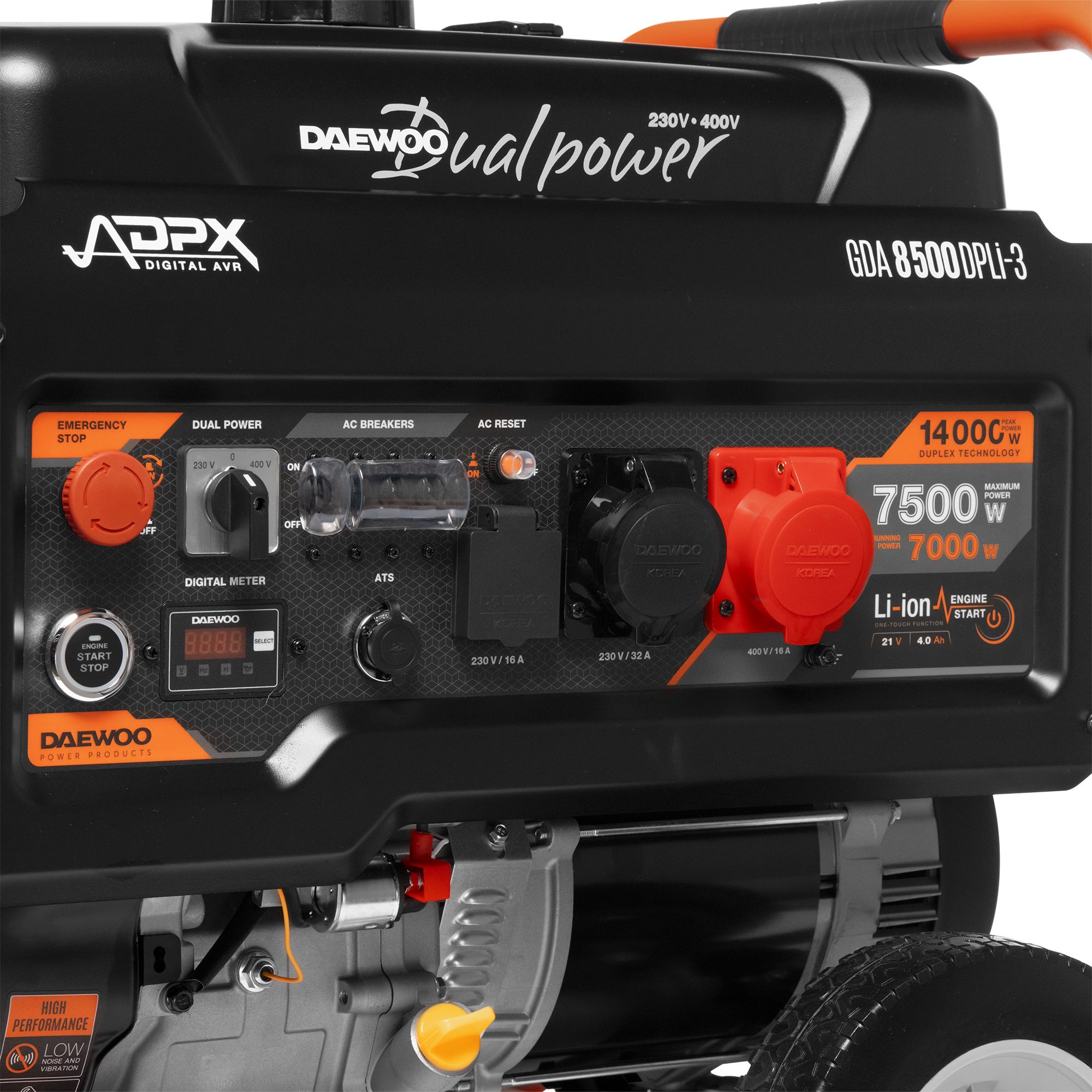 Генератор бензиновый DAEWOO GDA 8500DPLi-3